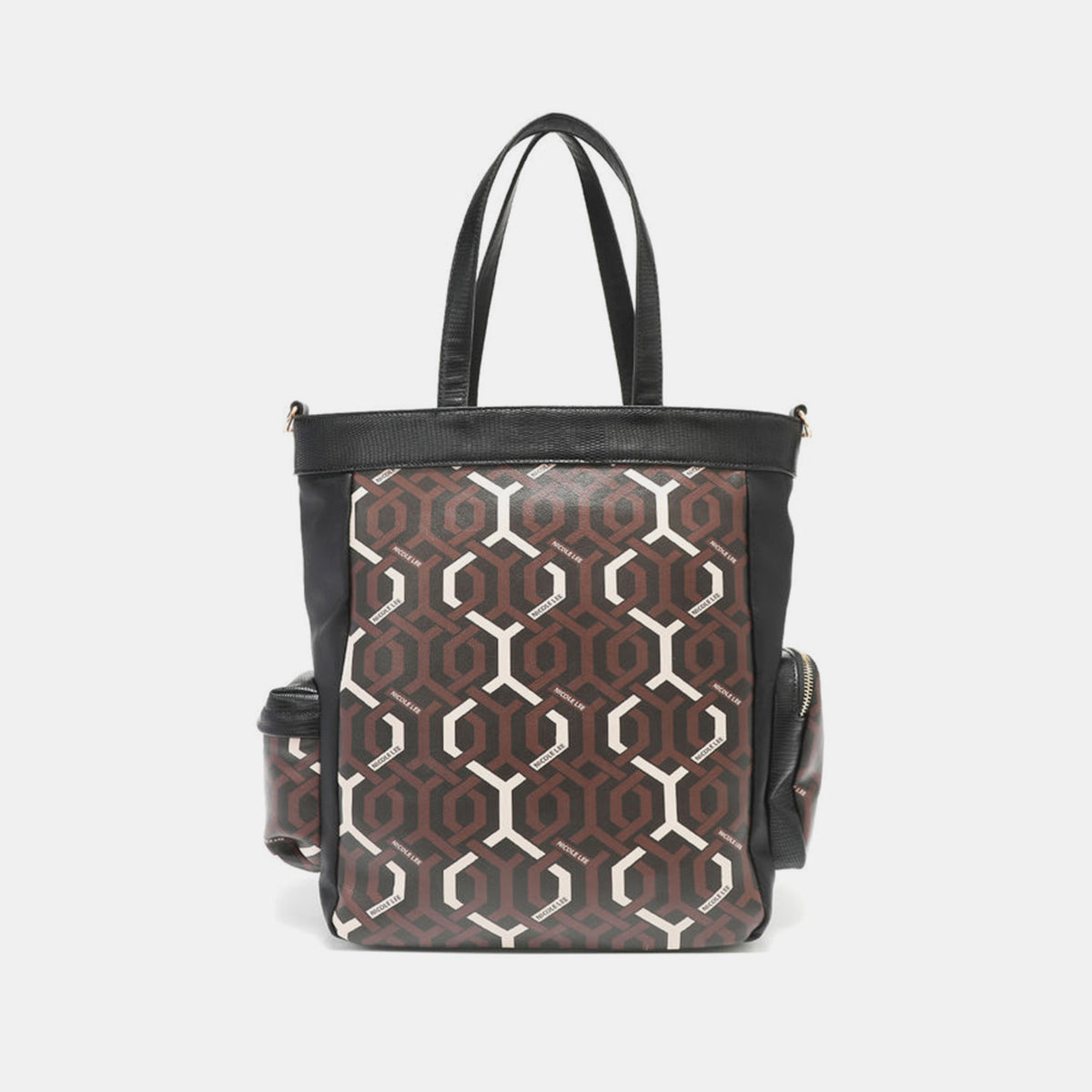 Hazel Blues® |  Nicole Lee USA Geometric Pattern Tote Bag