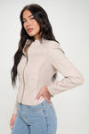 Hazel Blues® |  Coalition LA Zip Up Vegan Moto Jacket