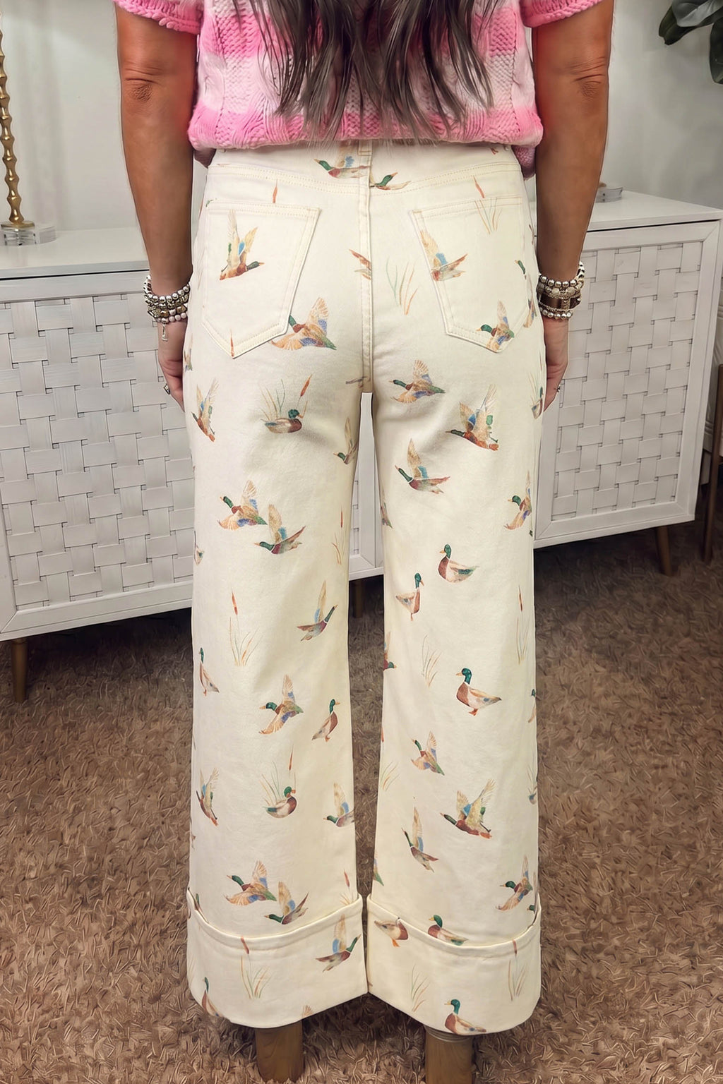 Beige Skies Jeans | Beige Jeans