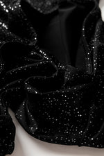 Hazel Blues® |  Glitter Surplice Long Sleeve Blouse