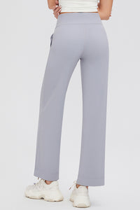 Hazel Blues® |  Basic Bae Drawstring High Waist Pants with Pockets