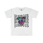 Hazel Blues® |  Bulldogs on Repeat Softstyle Graphic T-Shirt
