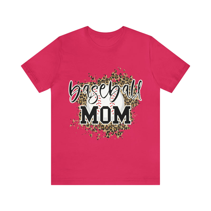 Hazel Blues® |  Baseball Mom Leopard Graphic Tee