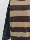 Hazel Blues® |  Contrast Round Neck Long Sleeve Sweater