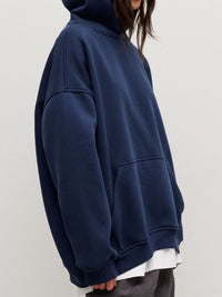 Hazel Blues® |  Pocketed Dropped Shoulder Long Sleeve Hoodie