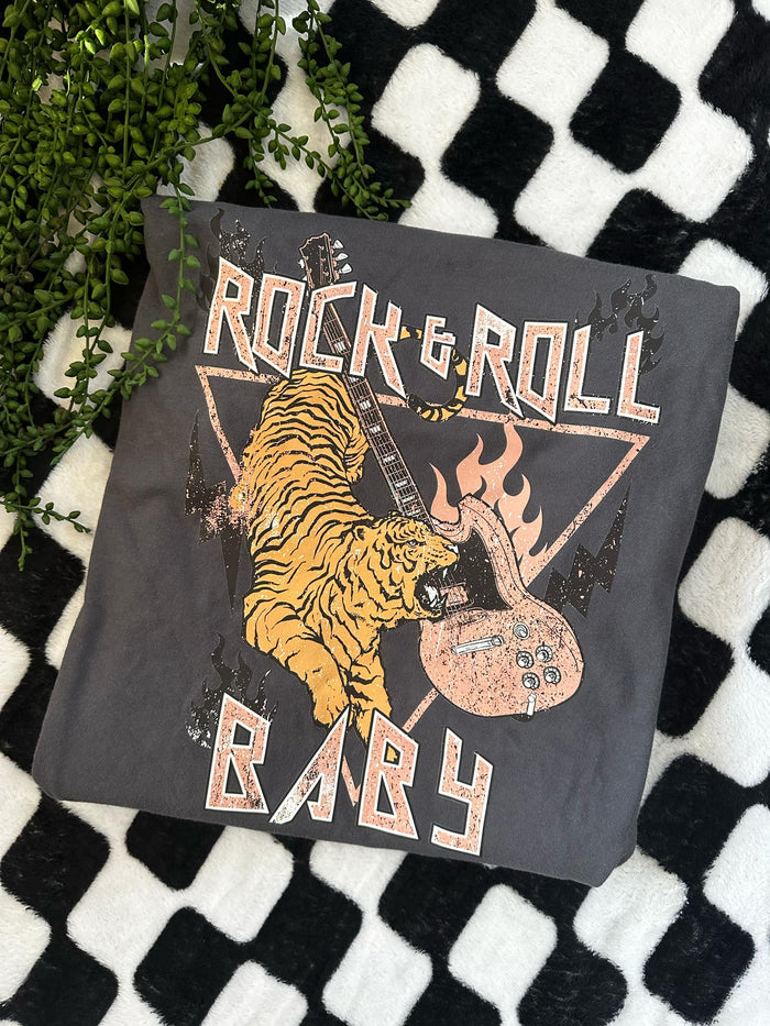 Hazel Blues® |  Rock & Roll Baby Graphic Tee