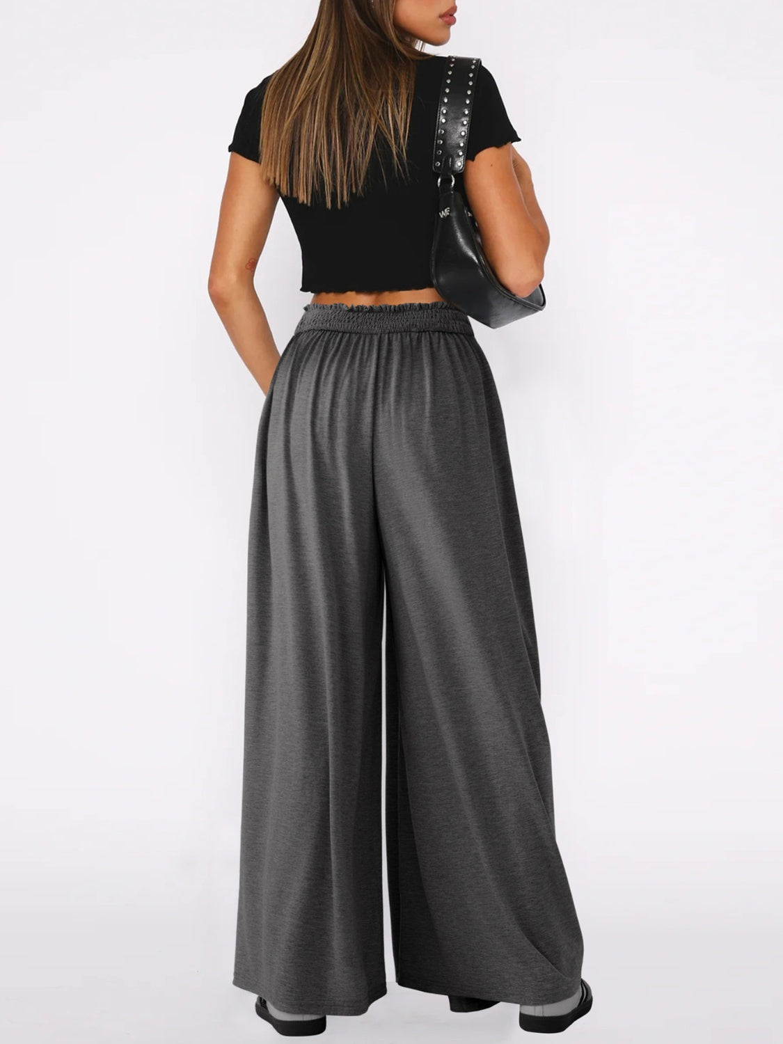 Hazel Blues® |  High Waist Wide Leg Pants