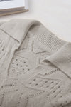 Hazel Blues® |  Hollow Out Johnny Collar Sweater