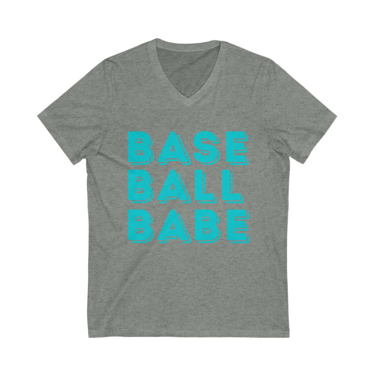 Hazel Blues® |  Baseball Babe Graphic V-Neck Tee