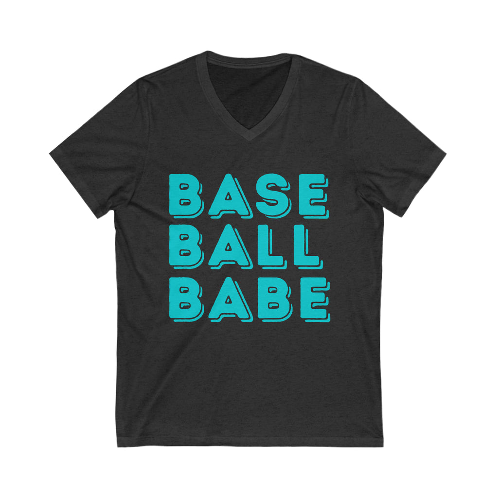 Hazel Blues® |  Baseball Babe Graphic V-Neck Tee