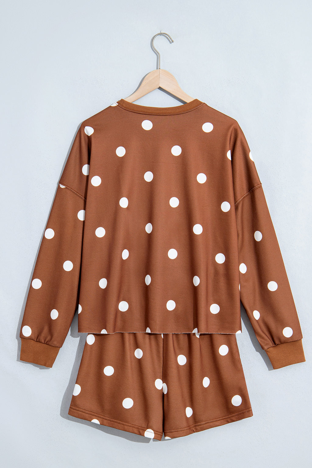 Liv Cove Polka-Dot Relaxed Skort