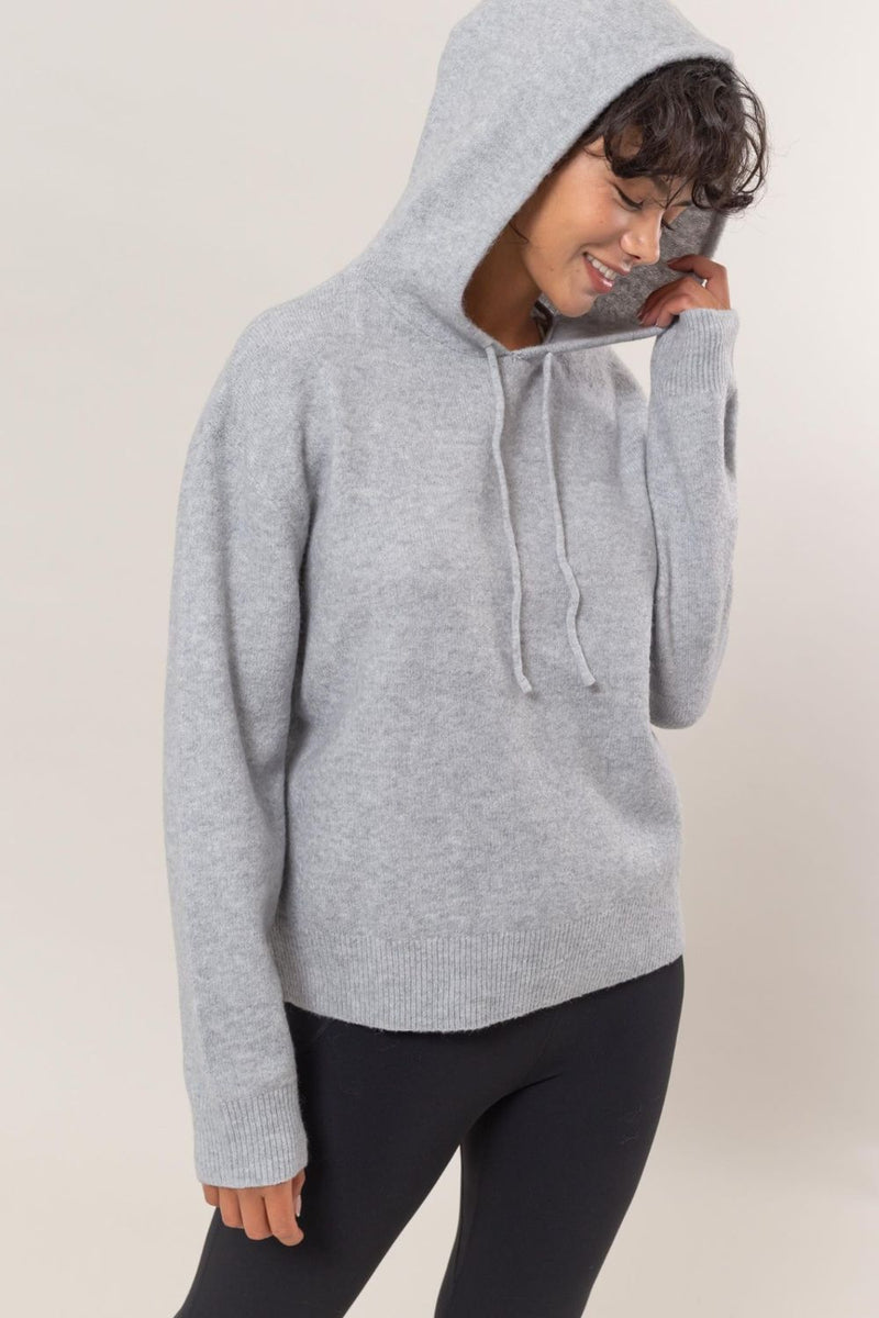 Hazel Blues® |  HYFVE Drawstring Long Sleeve Hooded Sweater