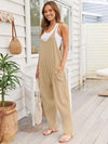 Hazel Blues® |  V-Neck Spaghetti Strap Jumpsuit