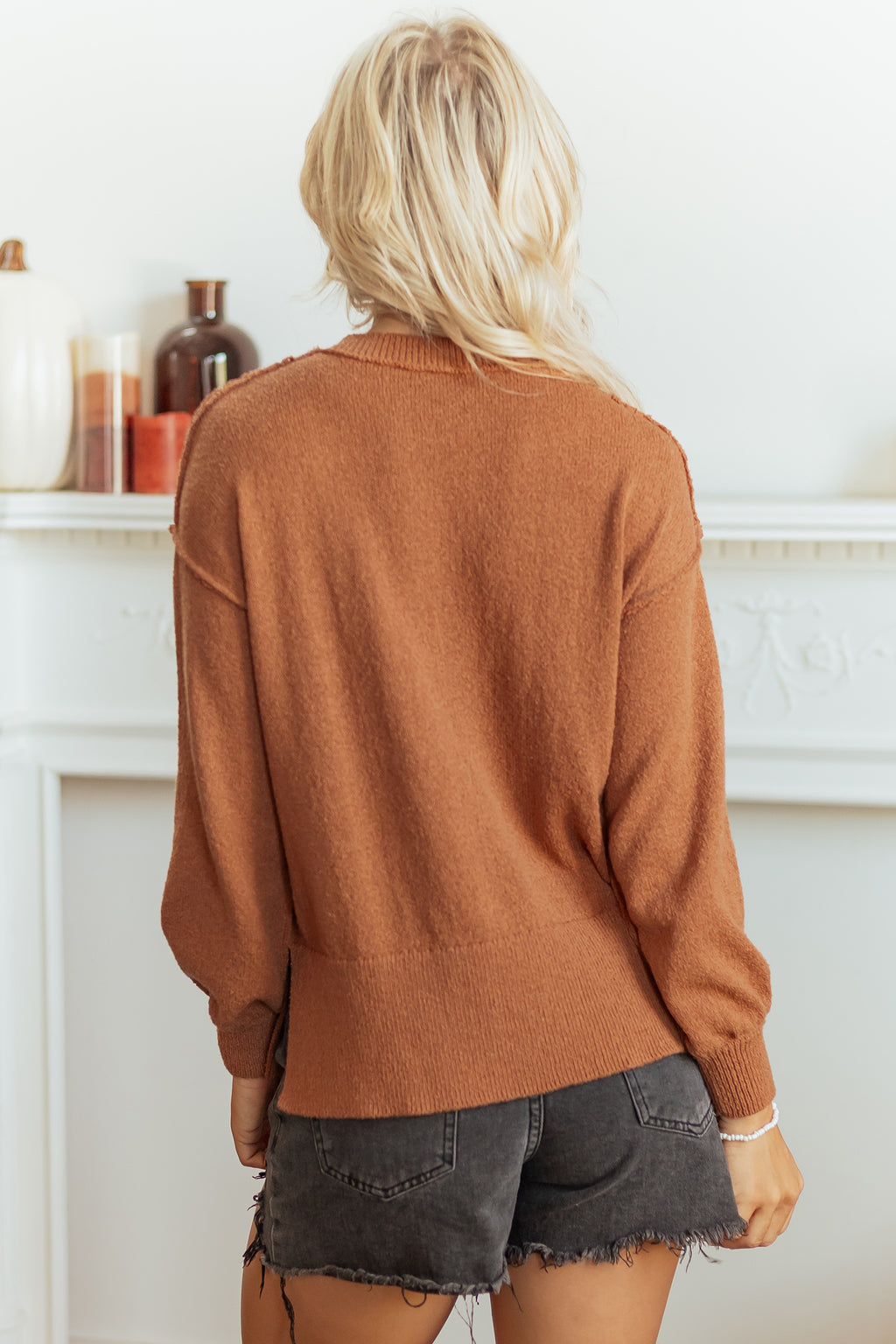 Peppermint Jingle Oversized Sweater