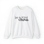 Hazel Blues® |  Be a Kind Human Crewneck Graphic Sweatshirt