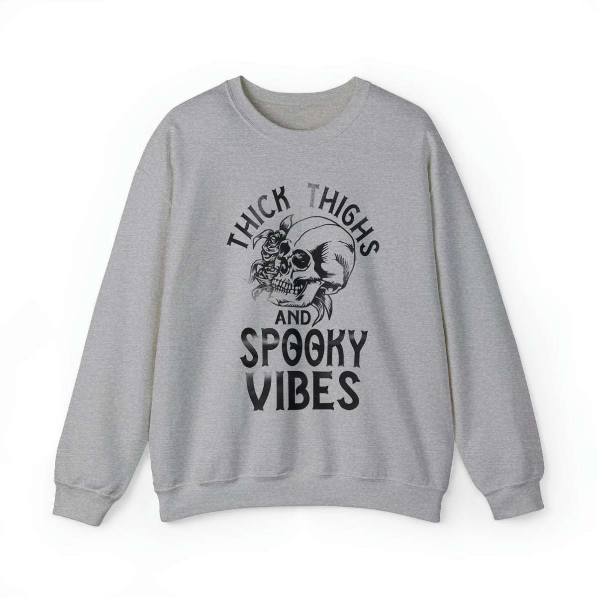 Hazel Blues® |  Thick Thighs Graphic Crewneck Sweatshirt