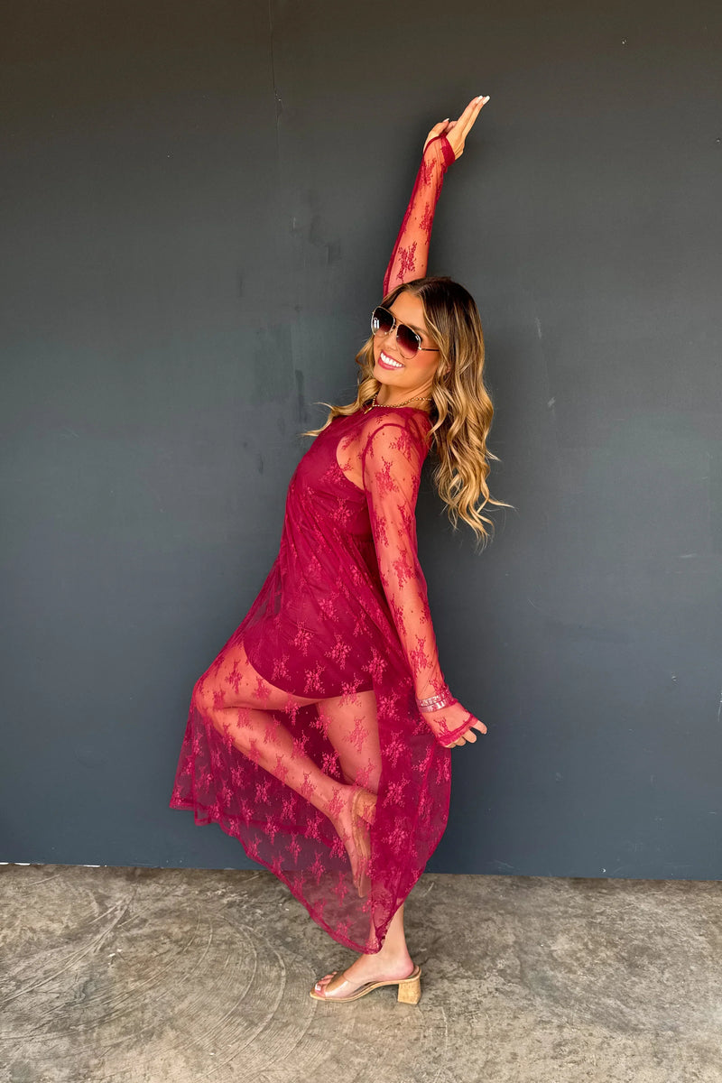 Hazel Blues® |  PREORDER: Evangeline Lace Dress