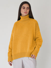 Hazel Blues® |  Turtleneck Long Sleeve Sweater