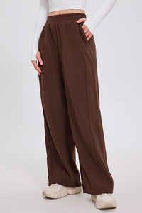 Hazel Blues® |  Basic Bae Elastic Waist Wide Leg Pants