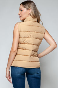 Hazel Blues® |  Snobbish Zip Up Turtleneck Vest with Pockets