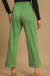 Hazel Blues® |  Umgee Drawstring Wide Leg Pants with Pockets