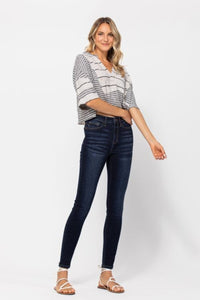 Hazel Blues® |  Judy Blue High Waist Handsand Skinny Jeans