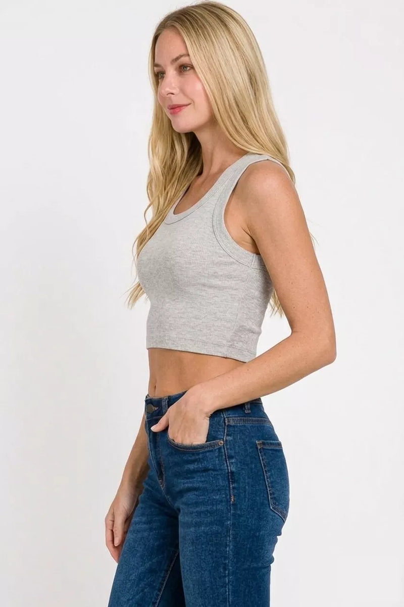 Hana アパルトモンMADISONBLUEクルーネック TANK TOP MADISONBLUE / マディソンブルー】DEEP V NECK TANK（タンクトップ