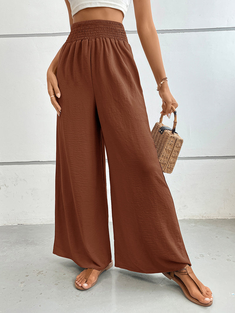 Hazel Blues® |  Perfee Wide Leg Pants with Pockets