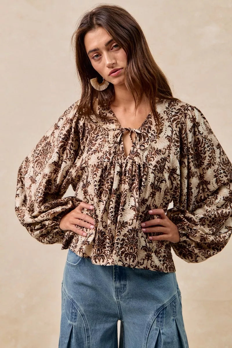 トップス Bibiy.HONEY BEE BLOUSE BIBIY HONEY BEE BLOUSE