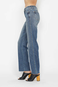 Hazel Blues® |  Judy Blue Tummy Control Straight Jeans