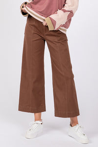 Hazel Blues® |  SAGE + FIG Wide Leg Cropped Pants