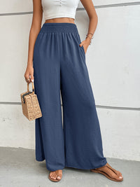 Hazel Blues® |  Perfee Wide Leg Pants with Pockets