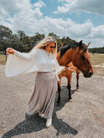Hazel Blues® |  PREORDER- FREE SPIRIT BELL SLEEVE TOP