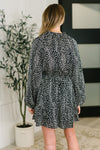 Hazel Blues® |  A Cheeky Little Time Tiered Dress in Black