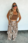 Hazel Blues® |  PREORDER: Plaid Behavior Wide Leg Pants