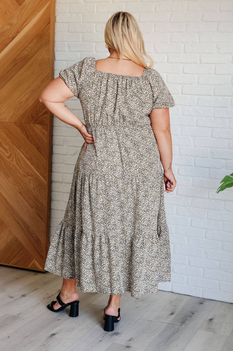 Hazel Blues® |  A Moment of Love Balloon Sleeve Dress