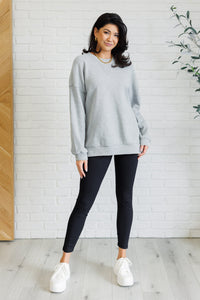 Hazel Blues® |  Adjust Your Expectations Relaxed Pullover