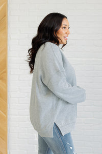 Hazel Blues® |  Adjust Your Expectations Relaxed Pullover