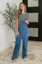 Hazel Blues® |  PREORDER: Adjustable Chambray Overalls