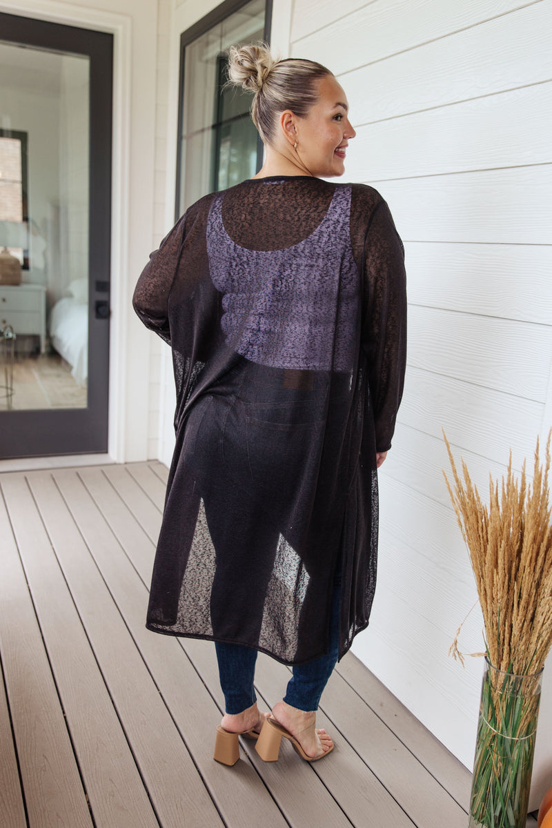 Todayful セットアップ　Highgauge Sheer Cardigan Hazel Blues® | Afternoon Shade Sheer Cardigan