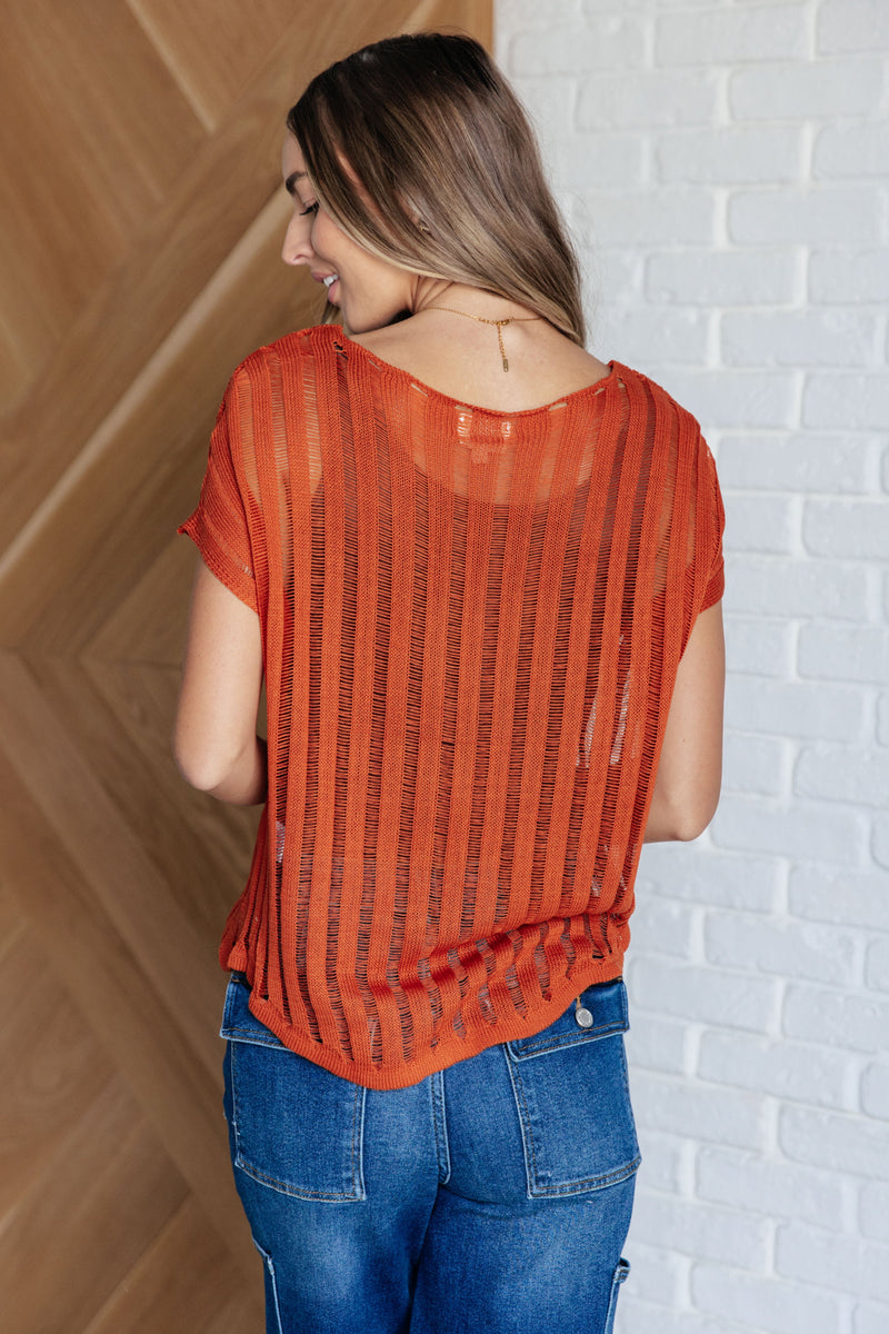 Hazel Blues® |  All I See Is You Loose Knit Top