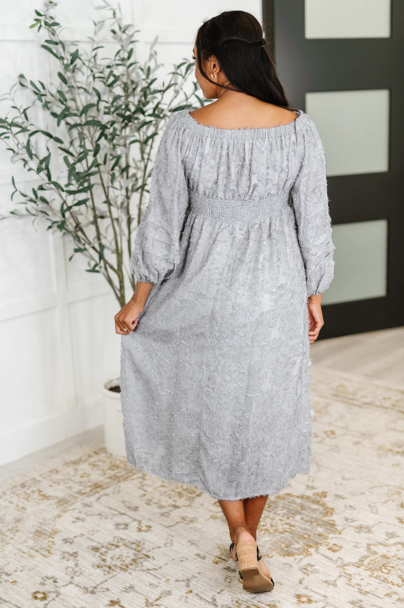 Hazel Blues® |  All Is Well Dress In Opal Gray