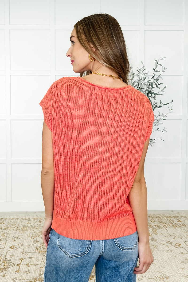 Hazel Blues® |  All Things Considered Sleeveless Knit Top