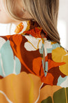 Hazel Blues® |  All Together Now Mock Neck Blouse