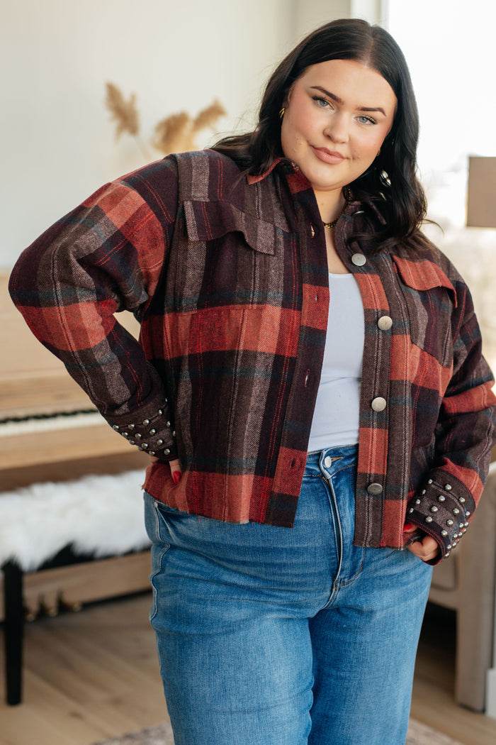 Hazel Blues® |  Already There Plaid Shacket