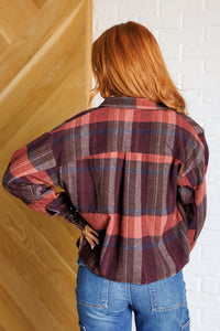 Hazel Blues® |  Already There Plaid Shacket