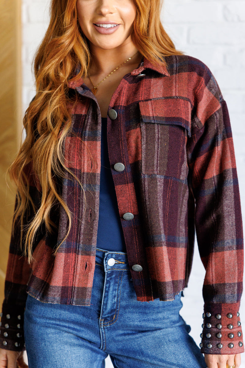 Hazel Blues® |  Already There Plaid Shacket