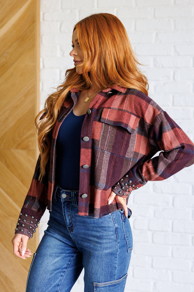 Hazel Blues® |  Already There Plaid Shacket