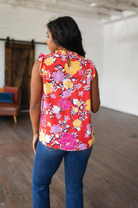 Hazel Blues® |  Among The Flowers Floral Top