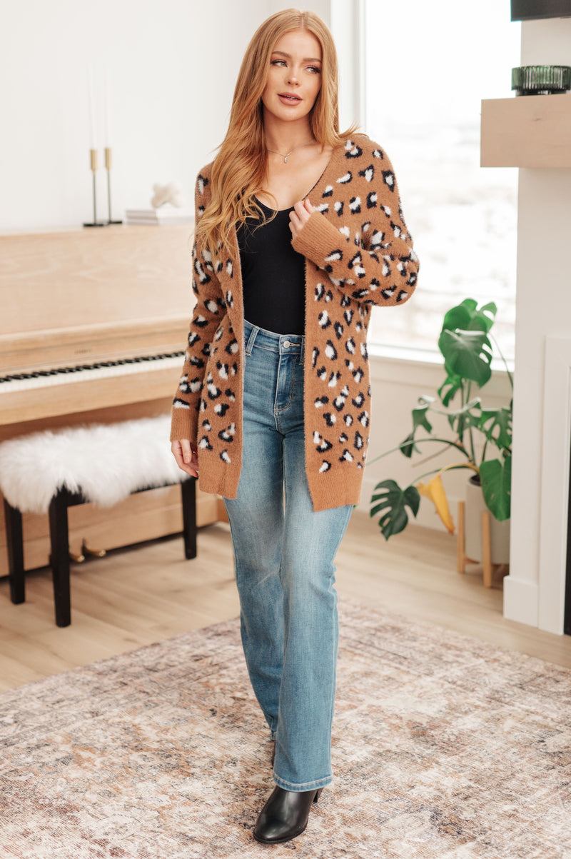 Hazel Blues® |  Animal Instinct Longline Cardigan
